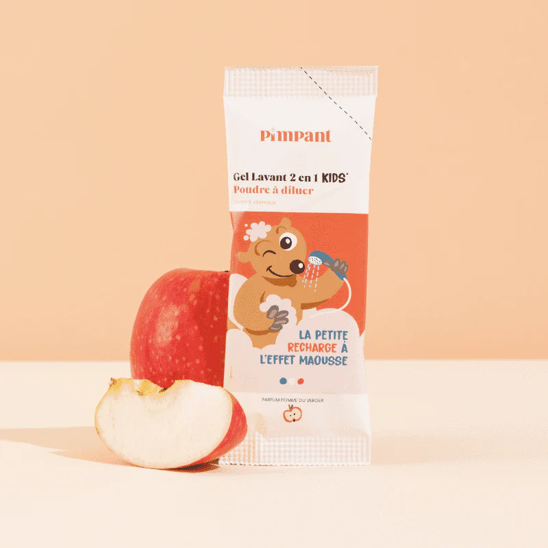 Recharge Gel lavant Kids 2 en 1 pomme du verger - Pimpant - 1