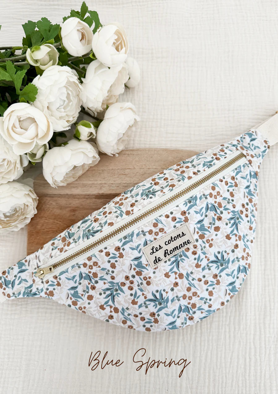 Coton imprimé Blue Spring - 4