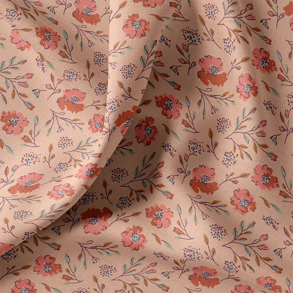 Coton imprimé Hélène - 1