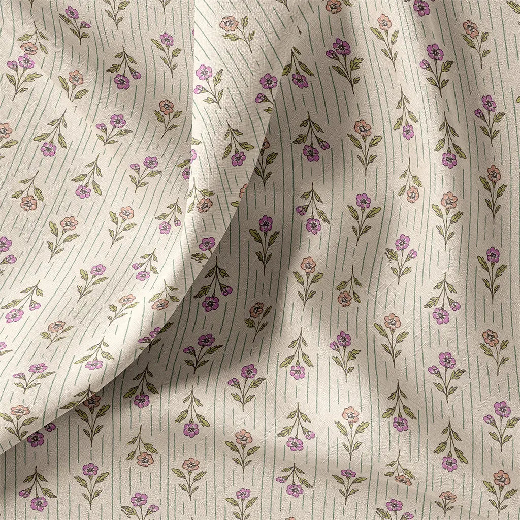 Coton imprimé Léonie - 1