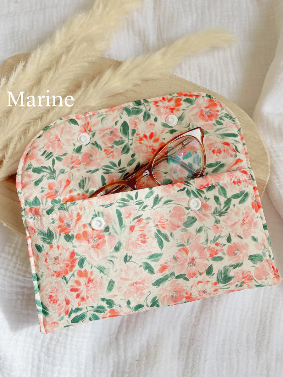 Viscose imprimée Marine - 3