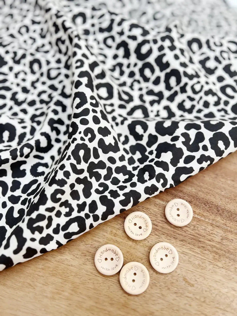 Coton imprimé Panthère - 1