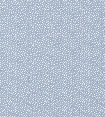 Coton imprimé pois bleu - 2