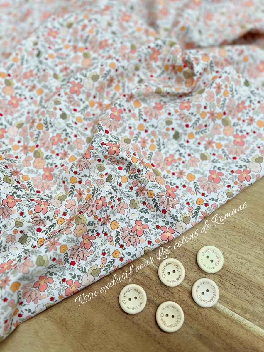 Coton imprimé Sophia - 1