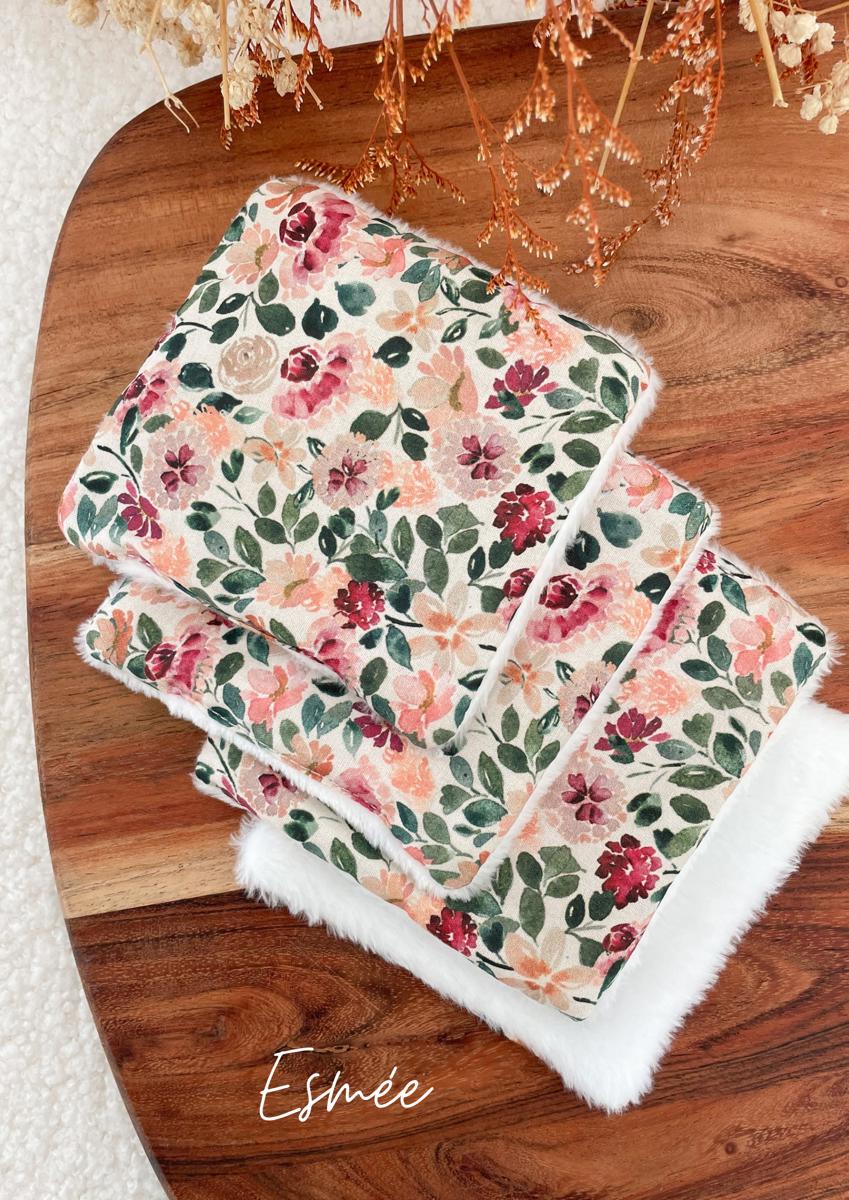 Coton lavable en tissu doudou - Esmée