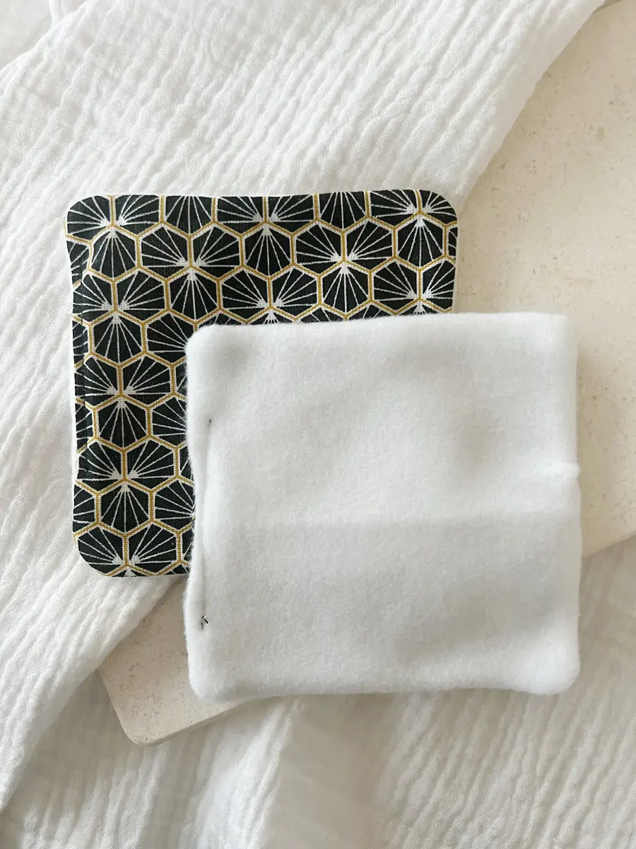 Coton lavable en tissu polaire - Abeja