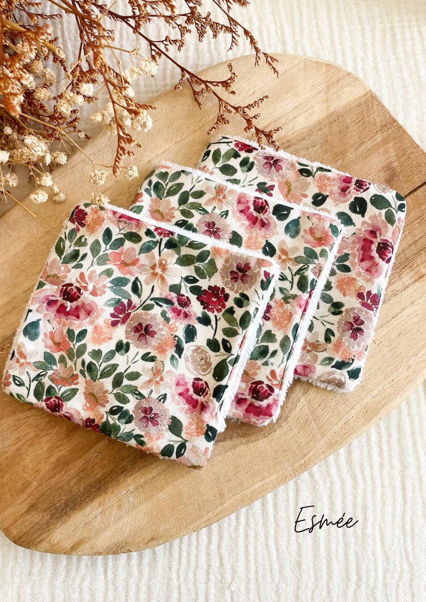 Coton lavable en éponge bambou - Esmée