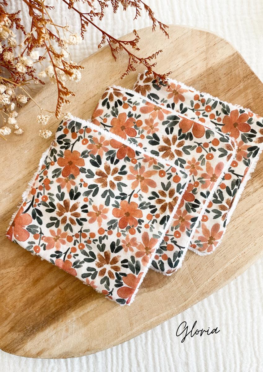 Coton lavable en éponge bambou - Gloria