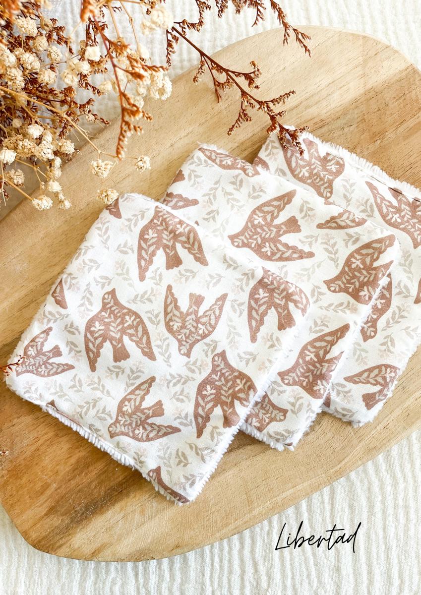 Coton lavable en éponge bambou - Libertad