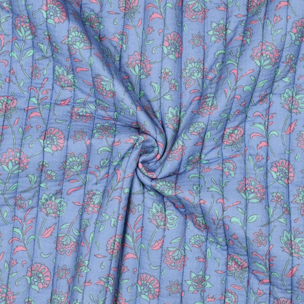 Coton matelassé réversible Cléo - 1