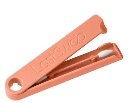 Coton-tige MAQUILLAGE réutilisable - Lastswab - Orange