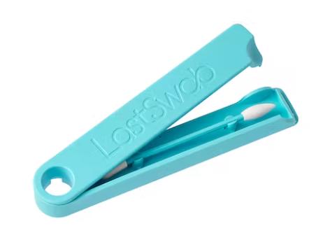 Coton-tige MAQUILLAGE réutilisable - Lastswab - Turquoise