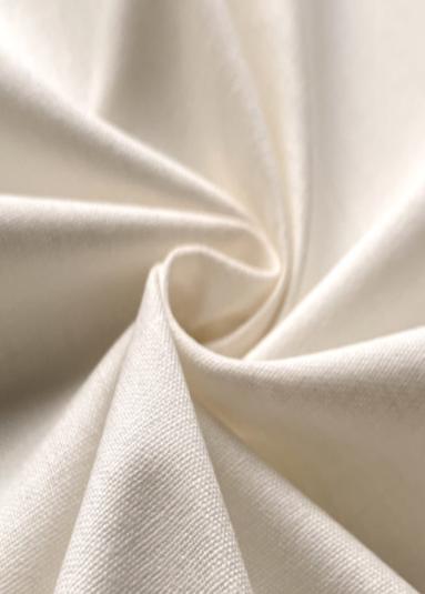 Coton uni écru - 1