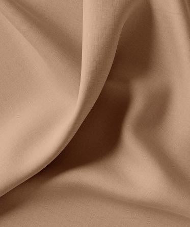 Coton uni mocha - 1