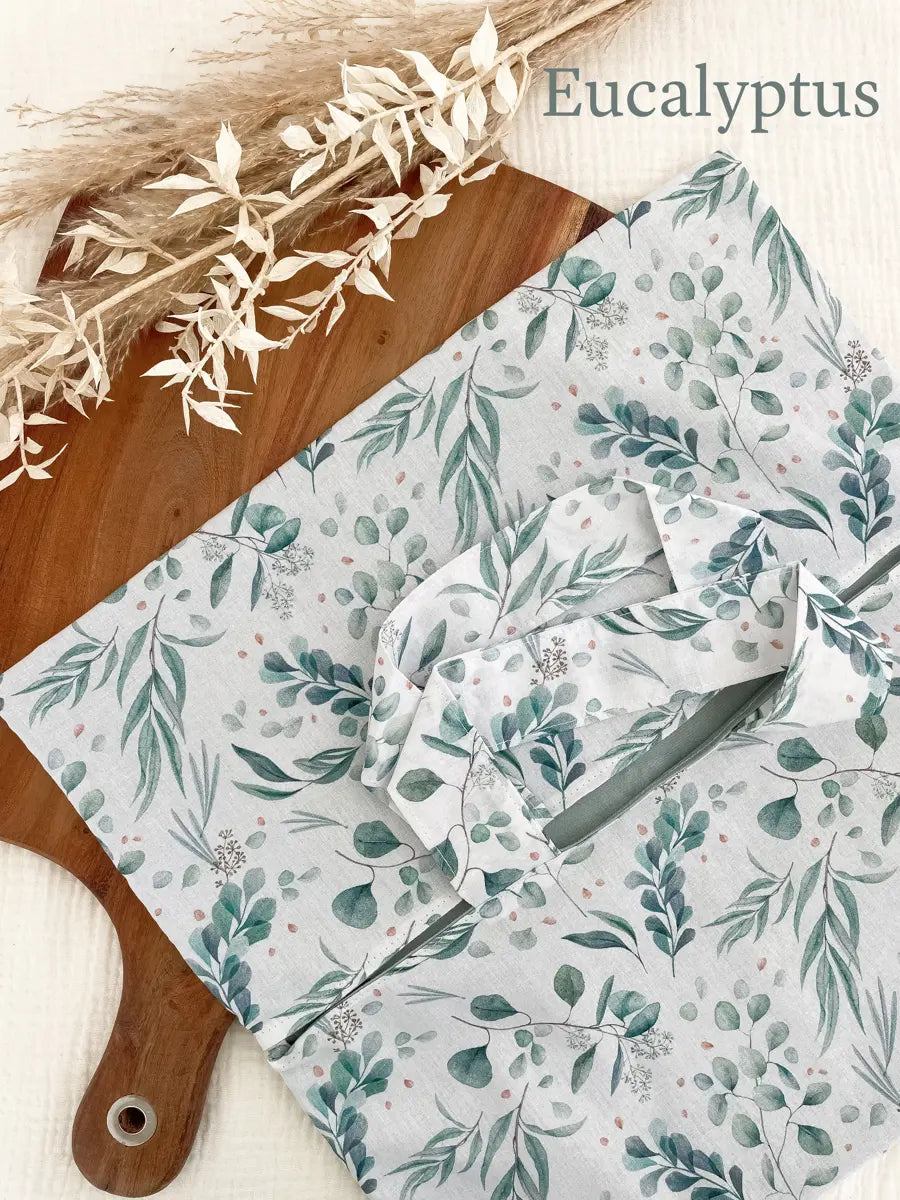 Coton uni vert de gris - 3