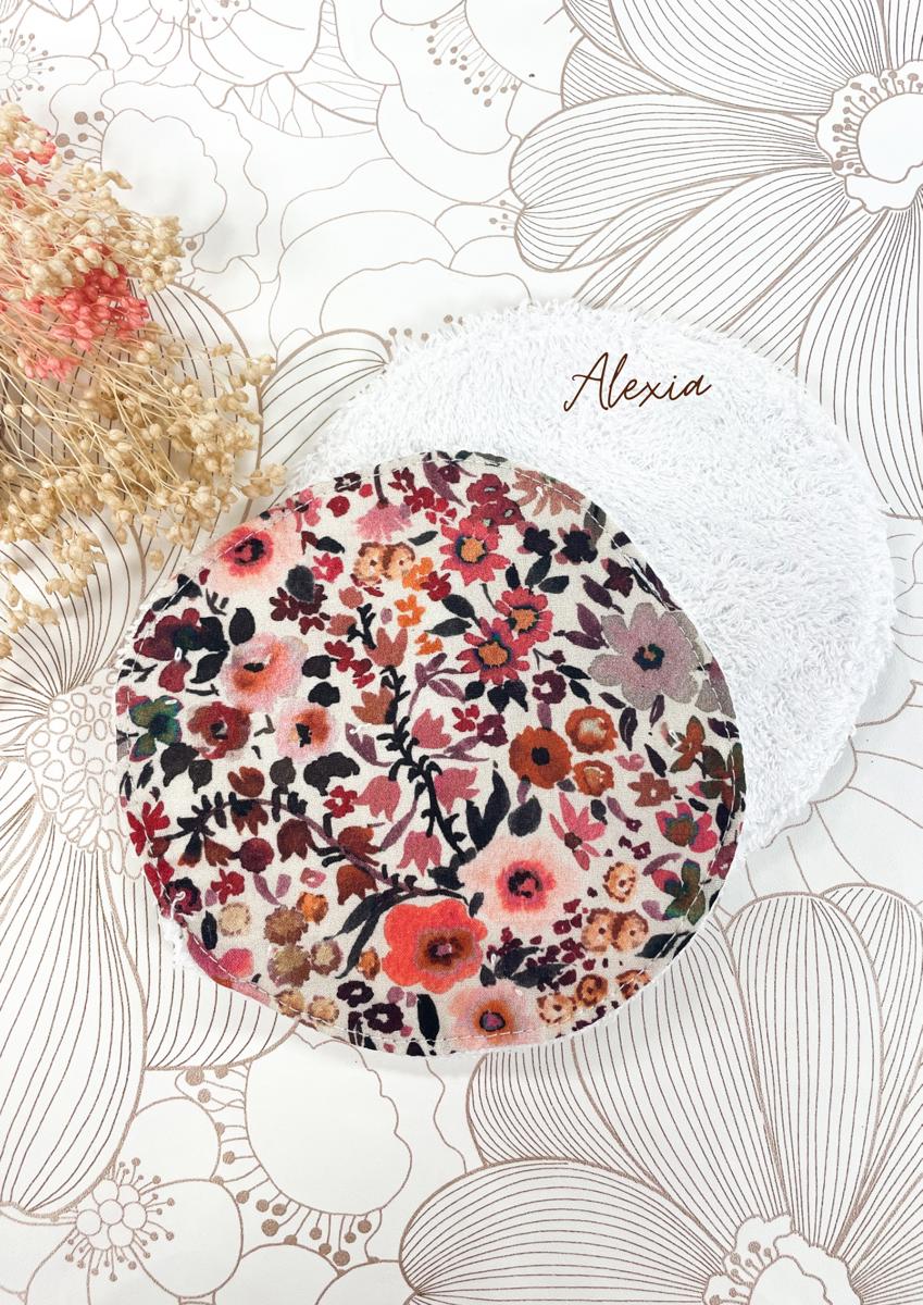 Lot de 2 coussinets d’allaitement lavable - Alexia