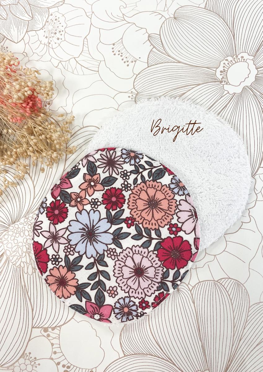 Lot de 2 coussinets d’allaitement lavable - Brigitte