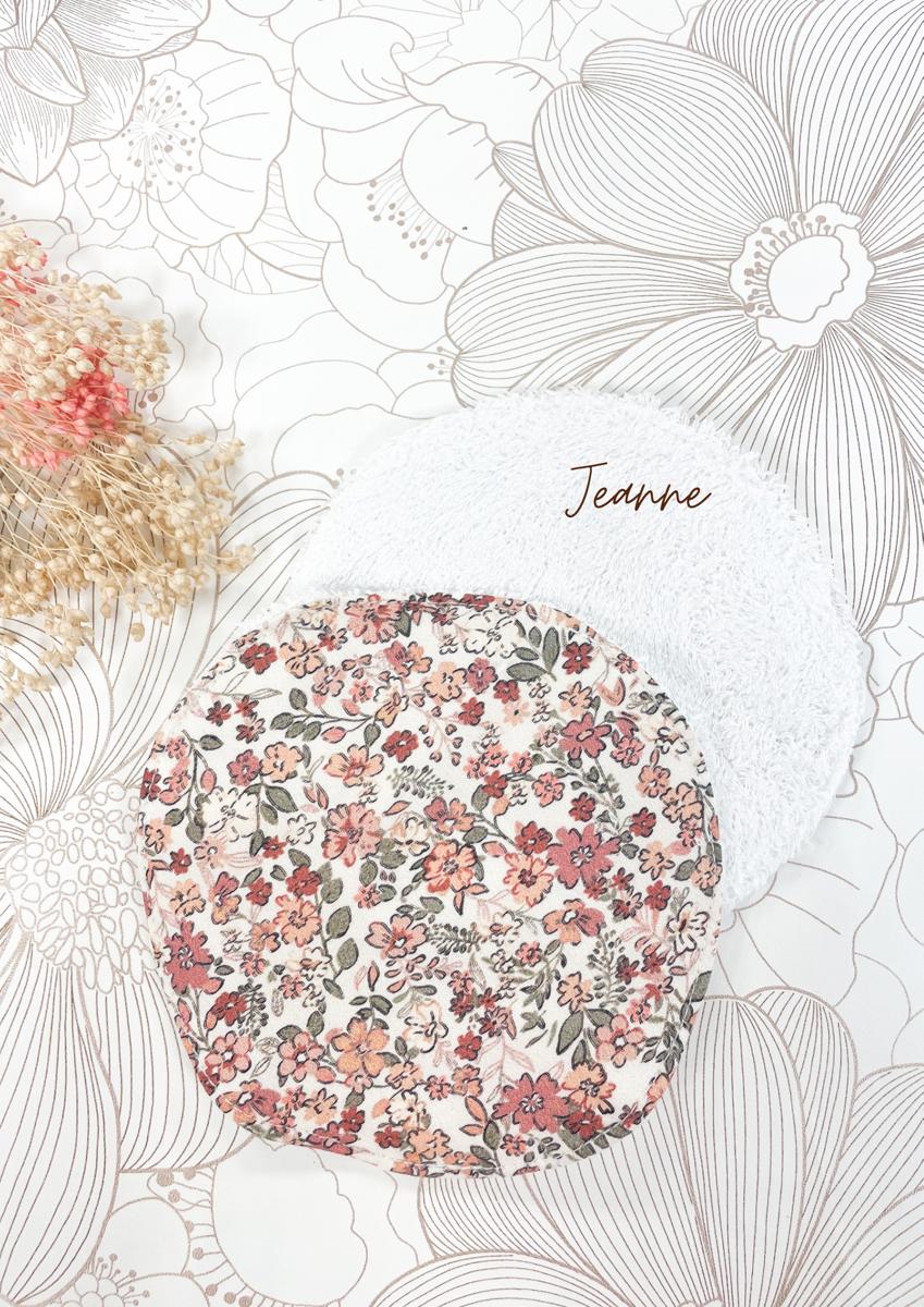 Lot de 2 coussinets d’allaitement lavable - Jeanne