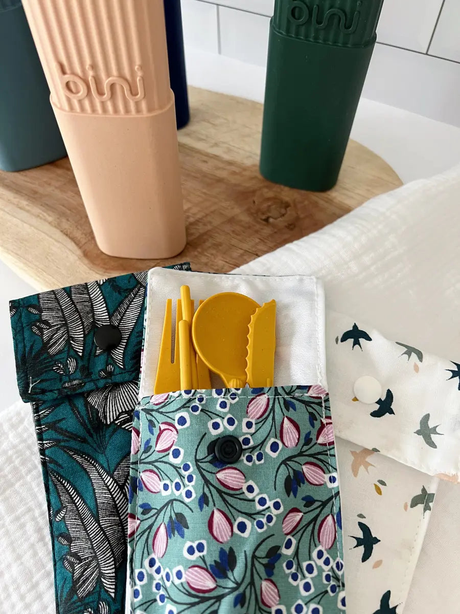 Kit de couverts réutilisables - Bini - 5