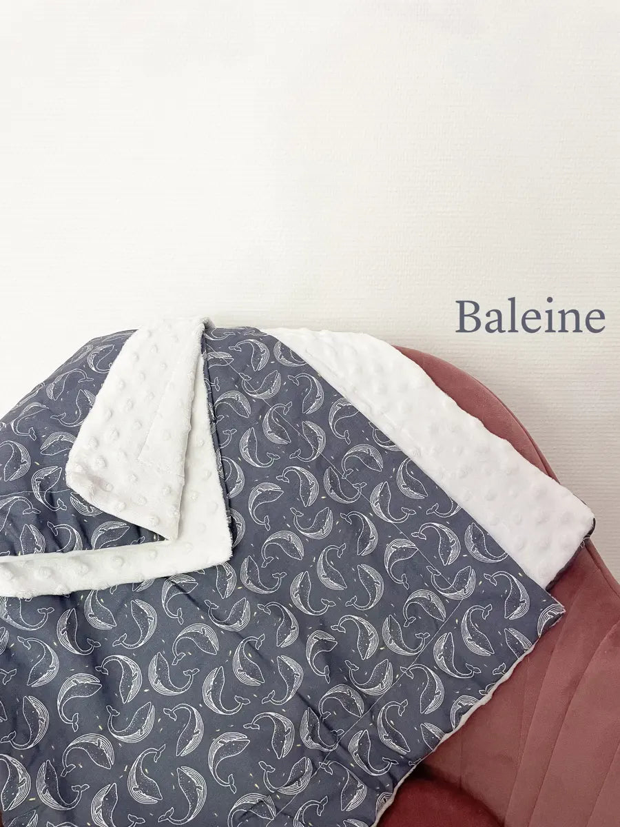 Couvertures légères d’été - Baleine