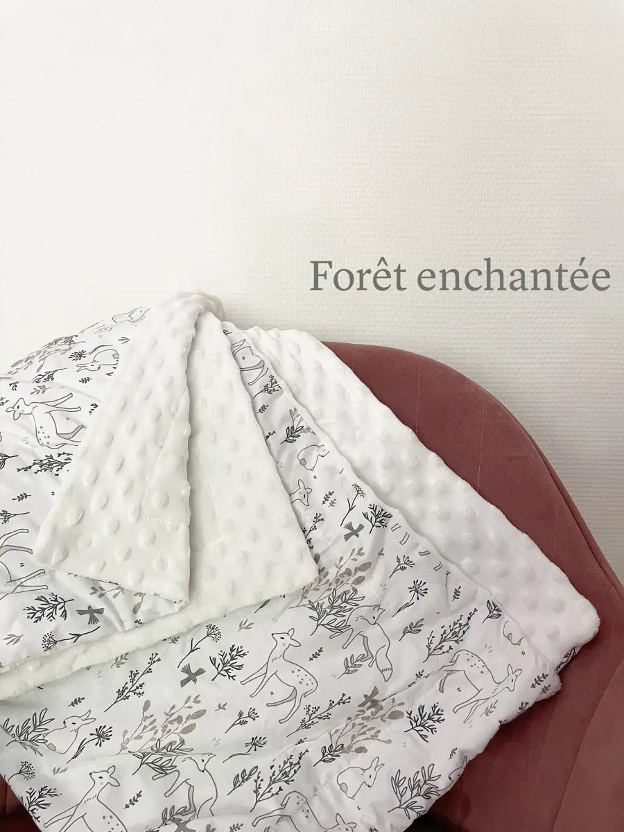 Couvertures légères d’été - Forêt enchantée