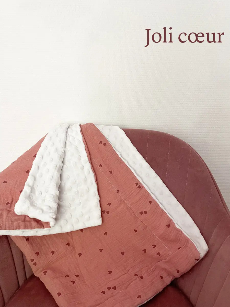 Couvertures légères d’été - Joli cœur