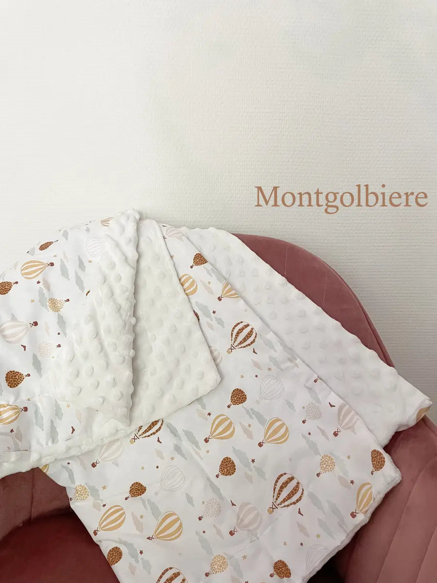 Couvertures légères d’été - Montgolfière