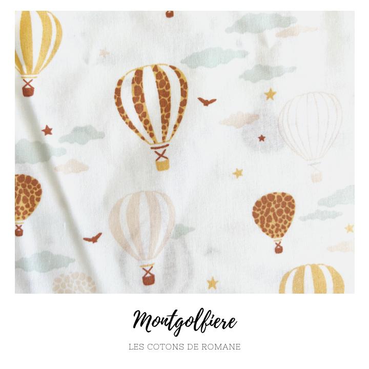 Couvertures chaudes d’hiver - Montgolfière