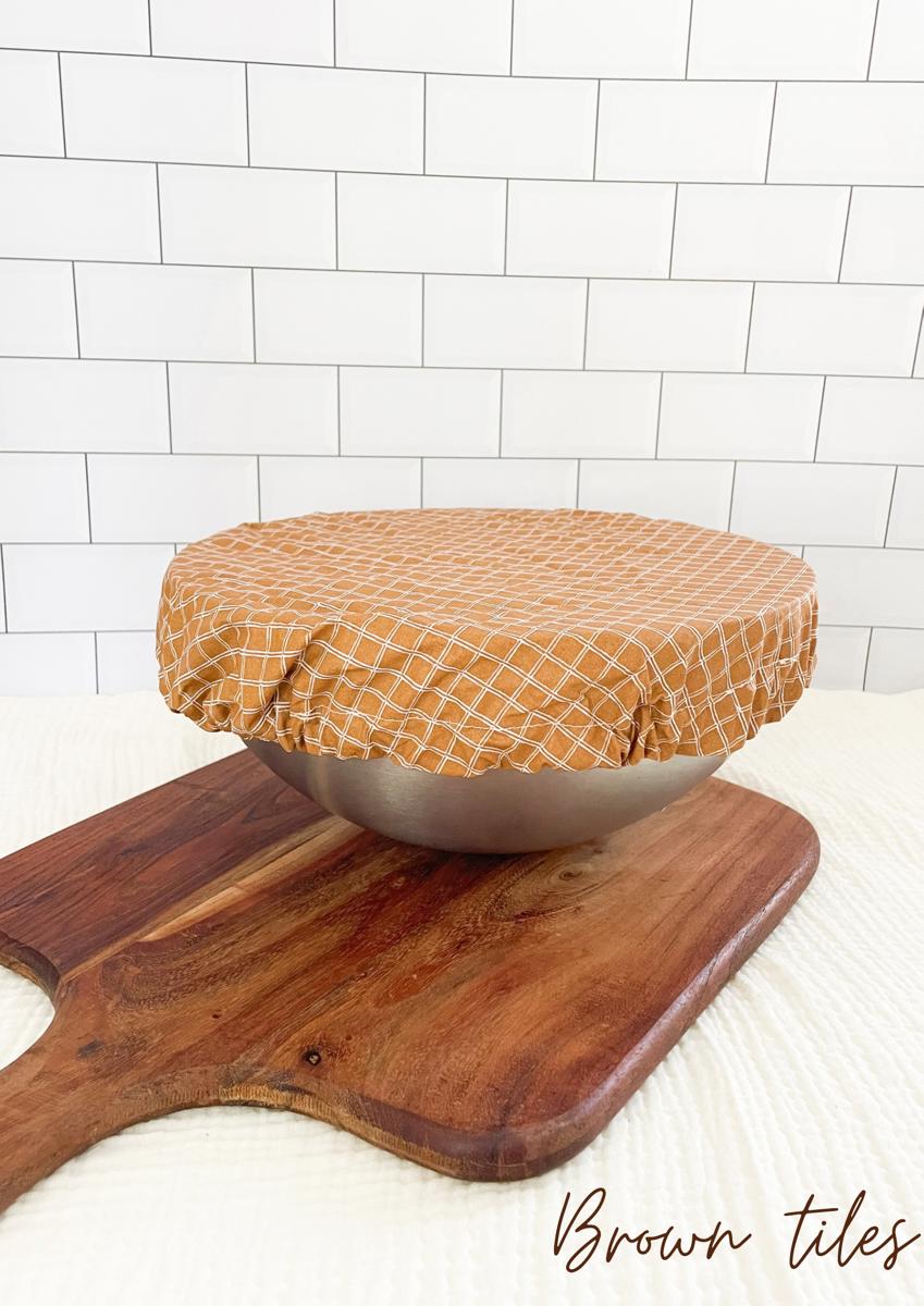 Couvre-bol taille XL - Brown tiles