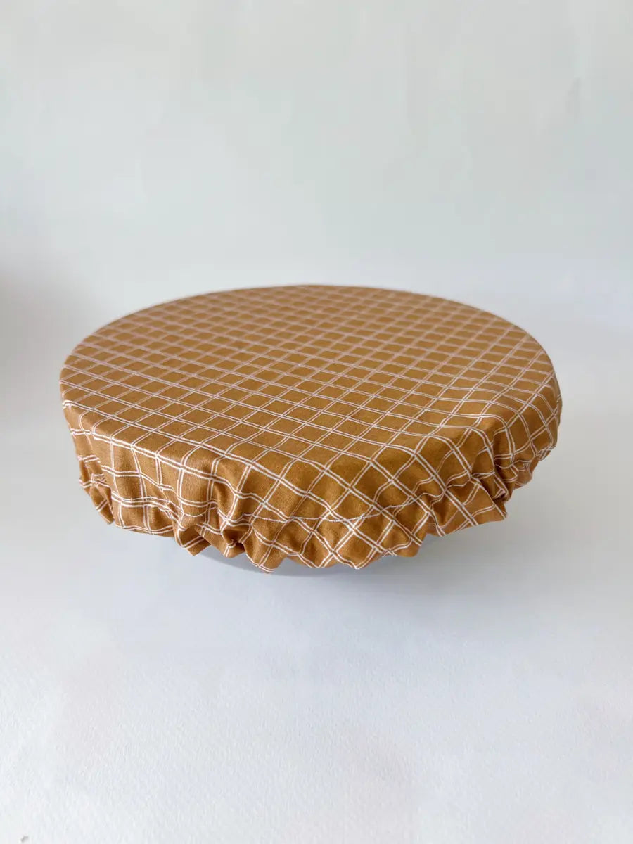 Couvre-bol taille L - Brown tiles