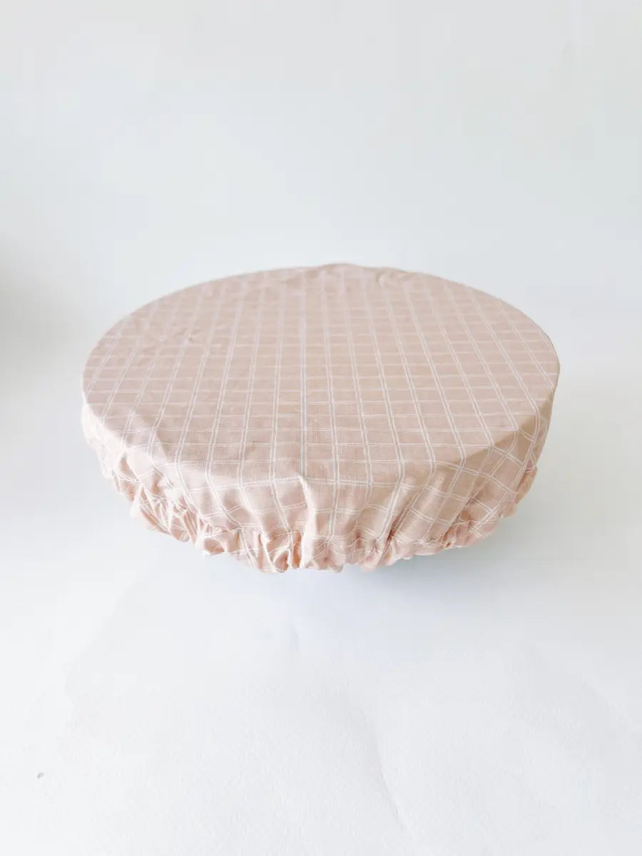 Couvre-bol taille M - Pink tiles