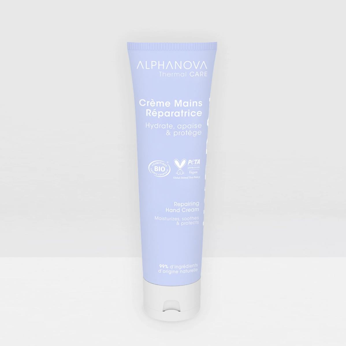 Crème mains réparatrice bio - Alphanova - 1