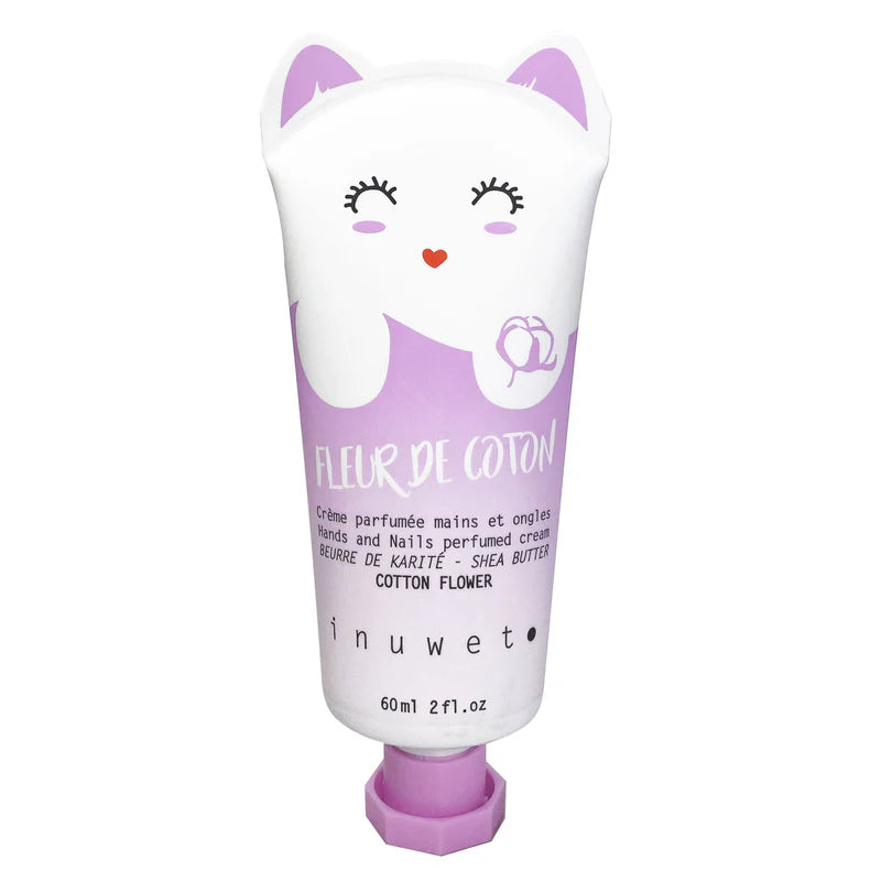 Crème pour les mains parfumée - Inuwet - Fleur de coton