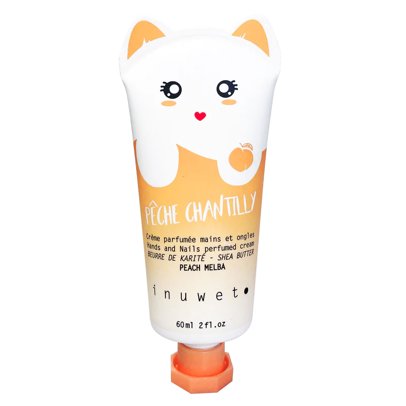 Crème pour les mains parfumée - Inuwet - Pêche chantilly