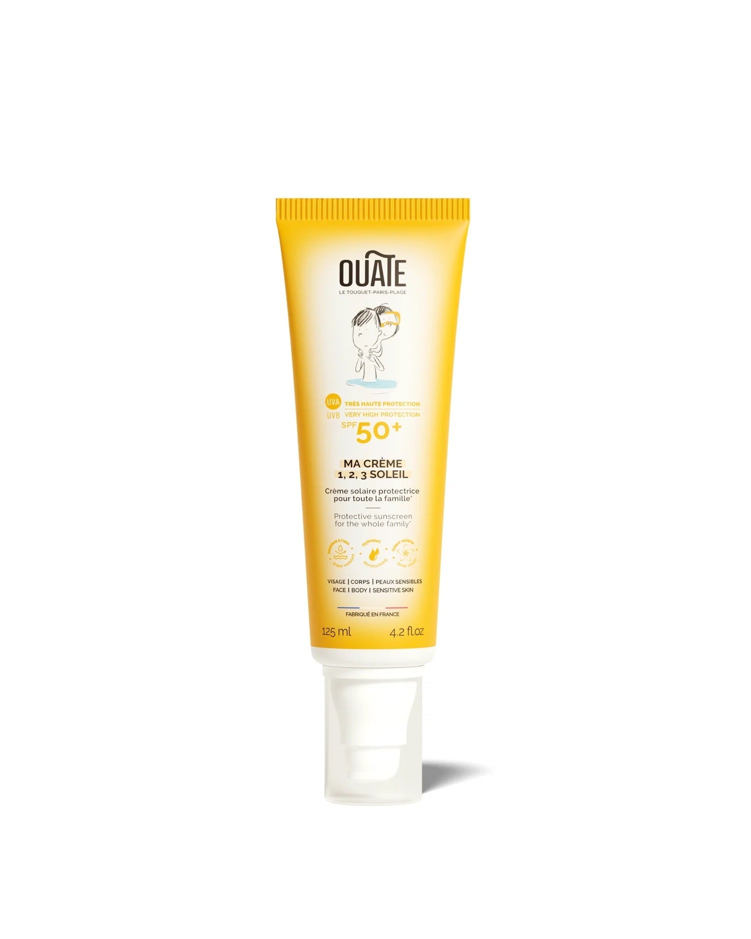 Crème solaire SPF 50 - Ouate - 1