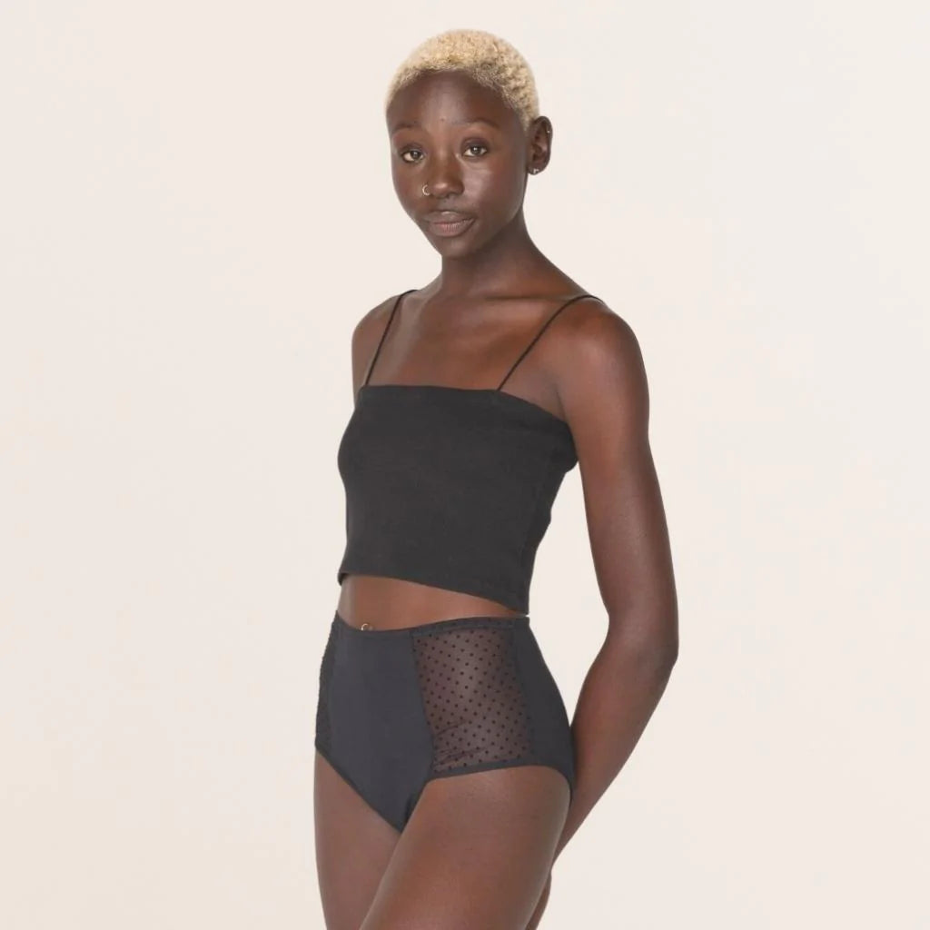 Culotte menstruelle - taille haute Splendea (nuit) - So Cup - 5