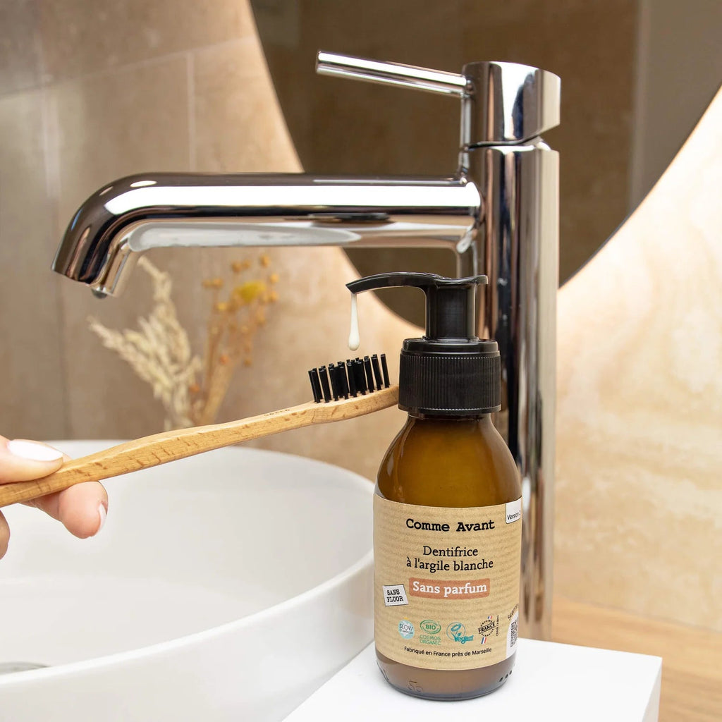 Dentifrice en pâte rechargeable sans parfum - Comme Avant - Dentifrice sans parfum