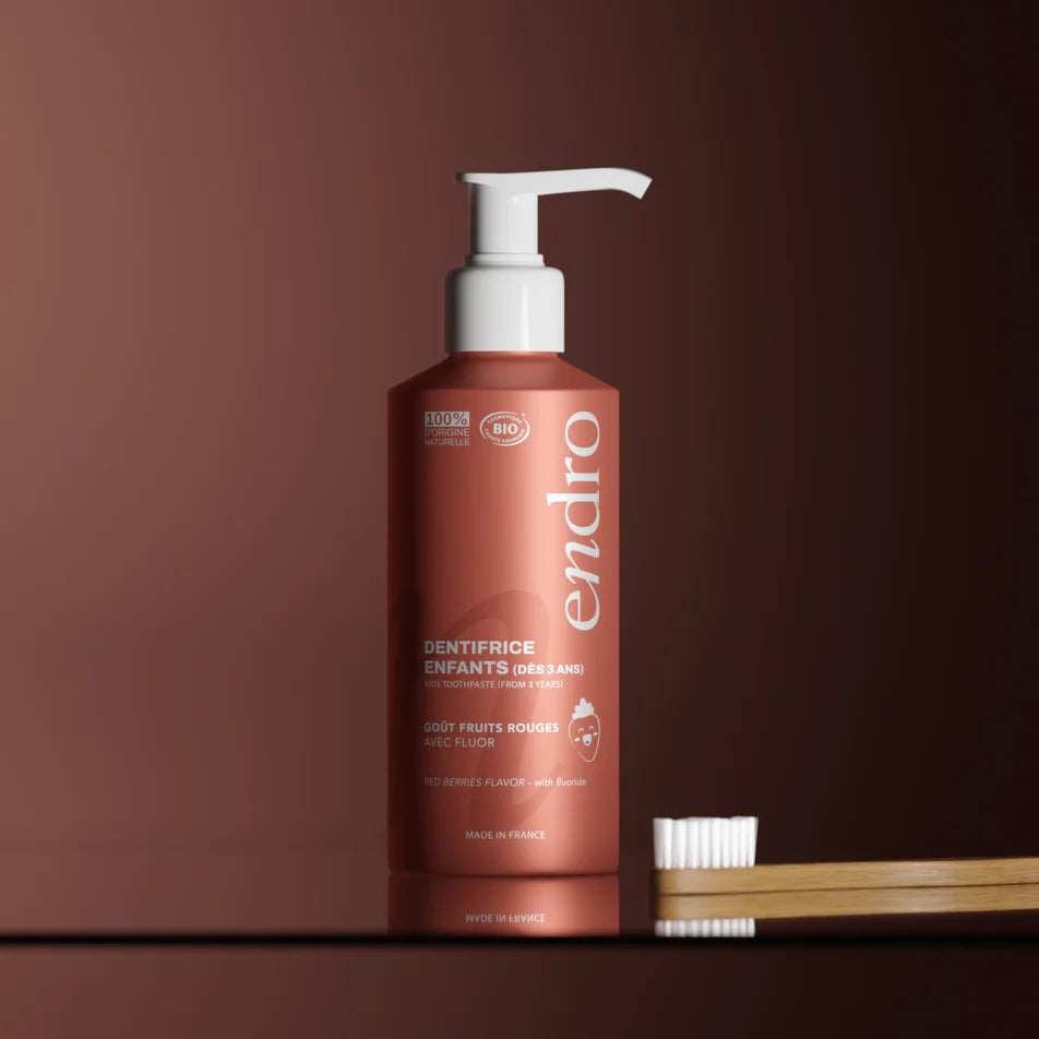 Dentifrice enfants au fluor - Endro - Dentifrice enfant au fluor