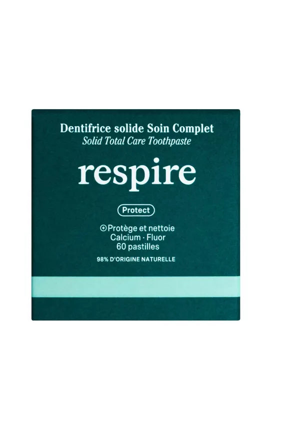Dentifrice solide menthe (en pastille) - Respire - 1