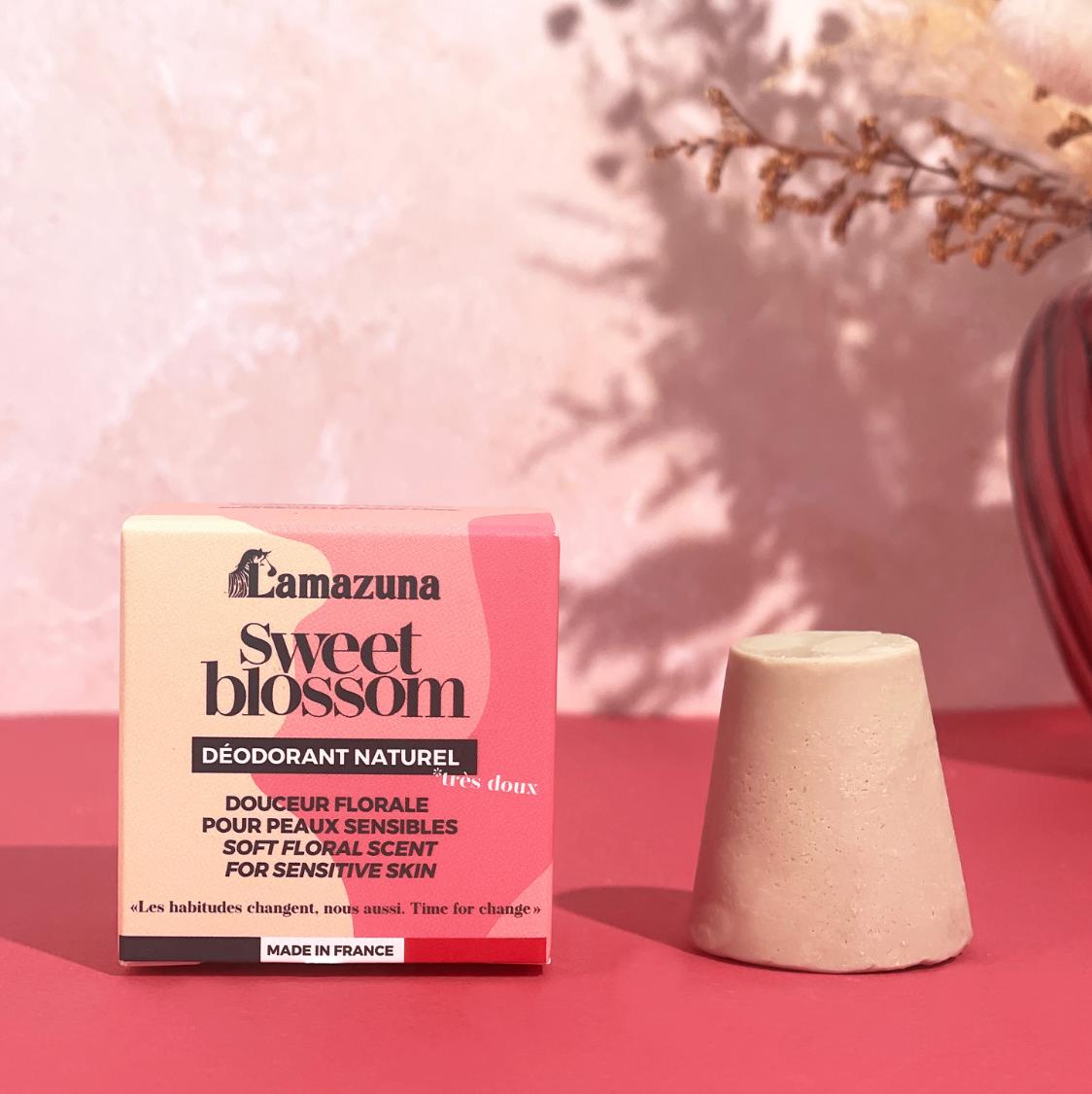 Déodorant solide - Lamazuna - Pour peaux sensibles Sweet Blossom