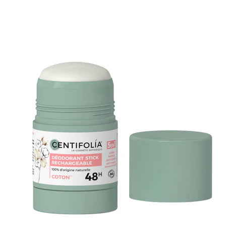 Déodorant stick rechargeable - Centifolia - Fleur de coton