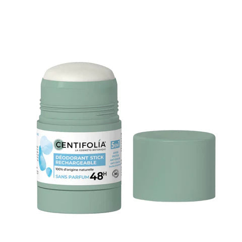 Déodorant stick rechargeable - Centifolia - Sans parfum