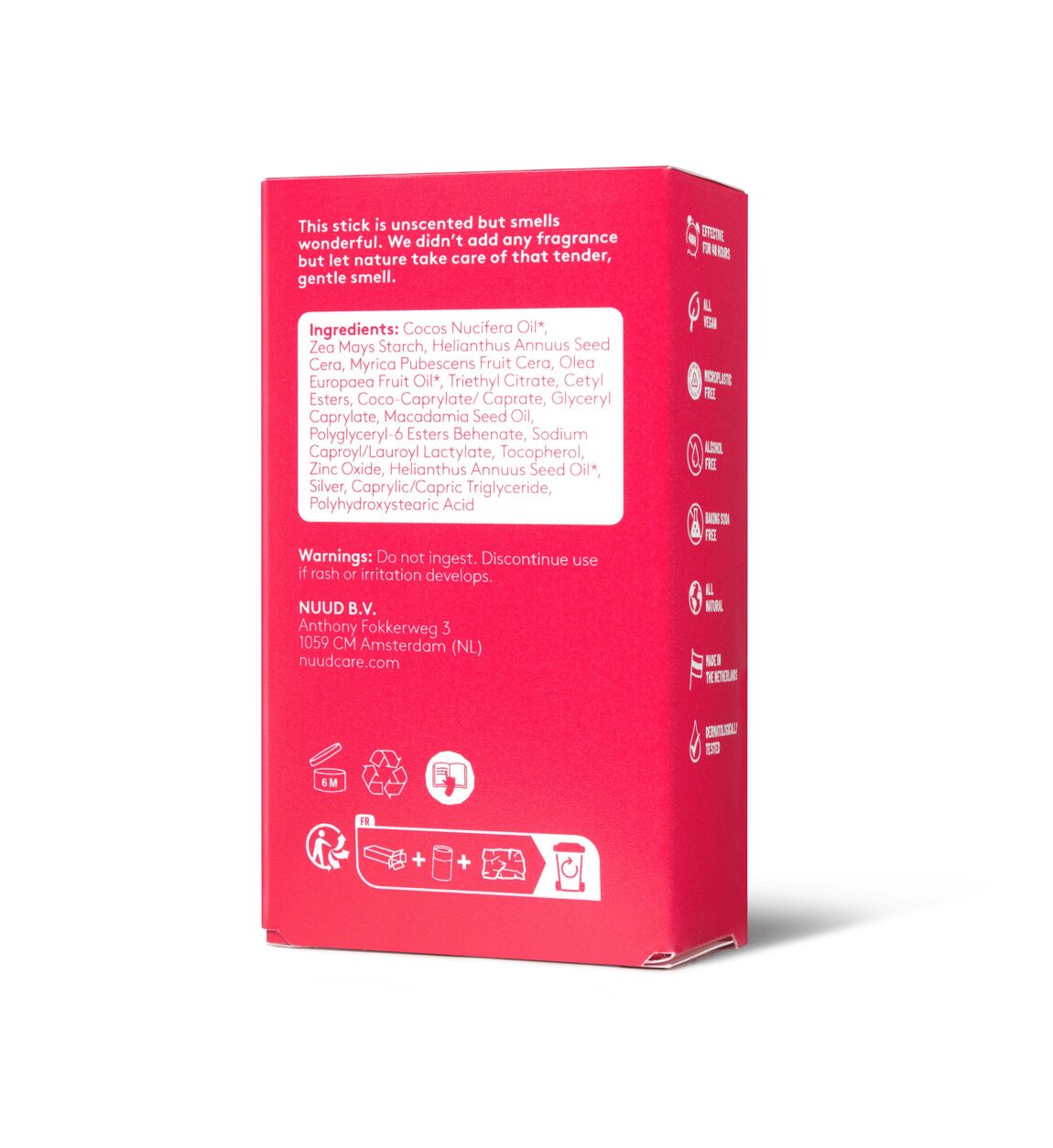 Déodorant Stick - Nuud Care - 5