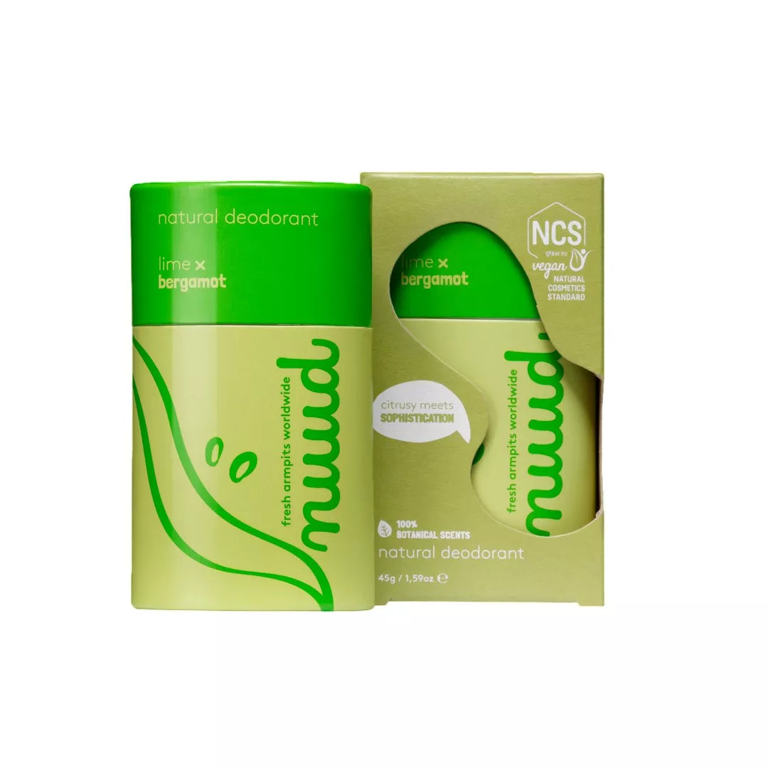 Déodorant Stick - Nuud Care - Citron vert et bergamote