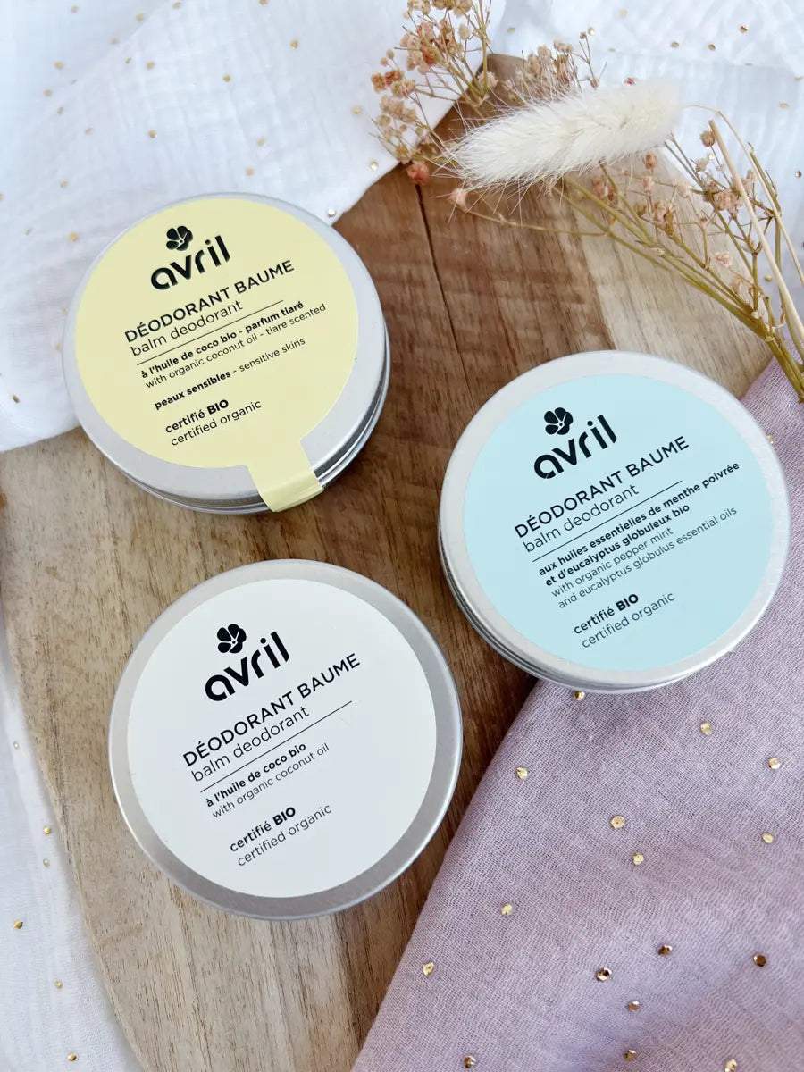 Déodorants baume bio (peaux sensibles) - Avril - 1