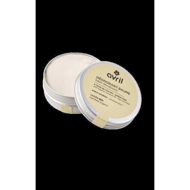 Déodorants baume bio (peaux sensibles) - Avril - Fleur de tiaré