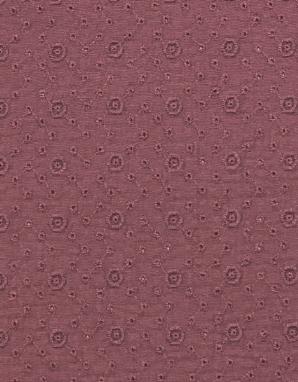 Double gaze brodée pourpre Suzie - 1