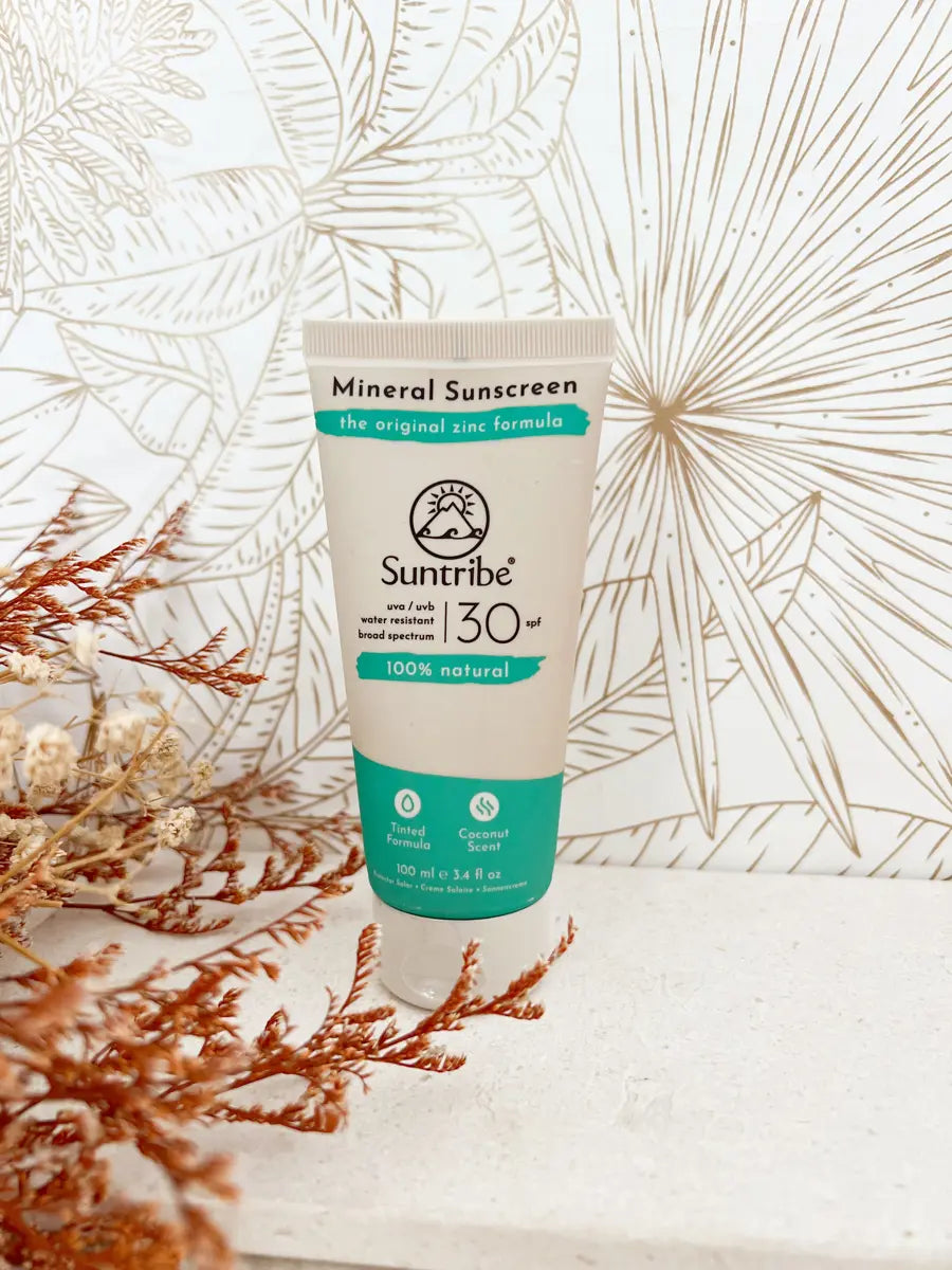 Crème solaire minérale naturelle SPF 30 - Suntribe - 1