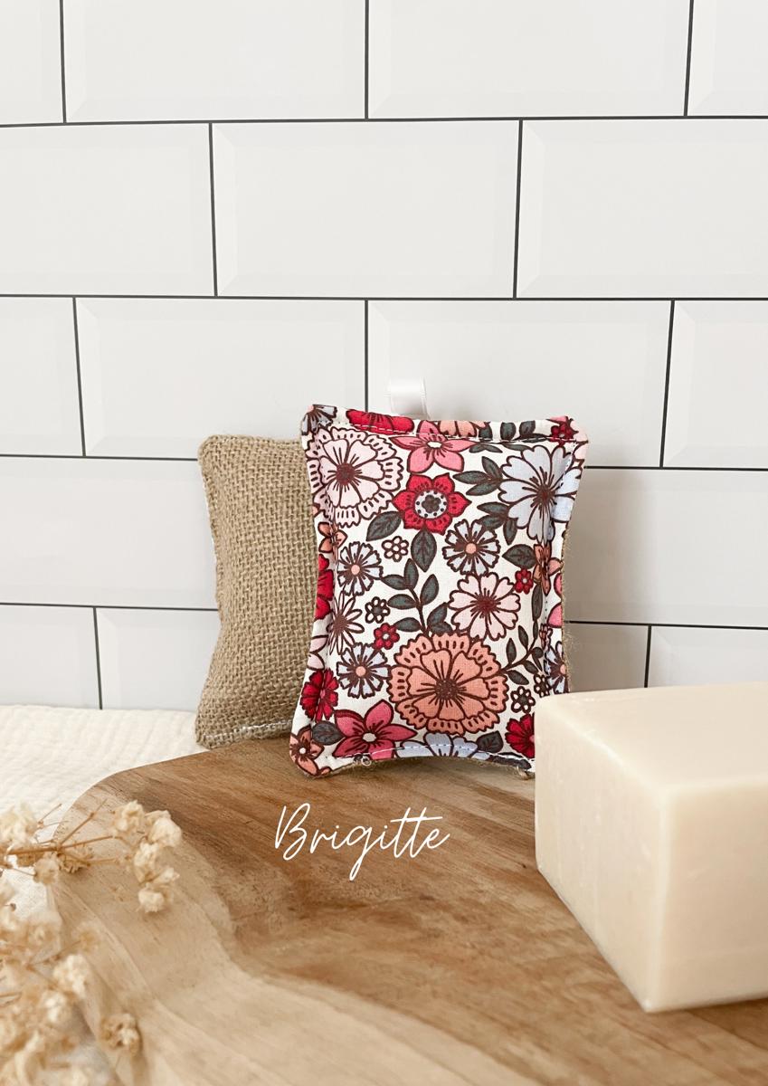 Eponge lavable TOILE DE JUTE - Brigitte