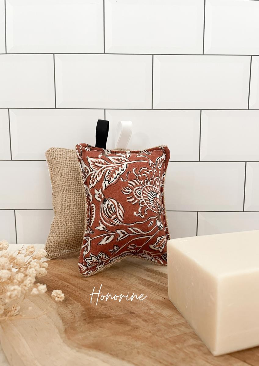 Eponge lavable TOILE DE JUTE - Honorine